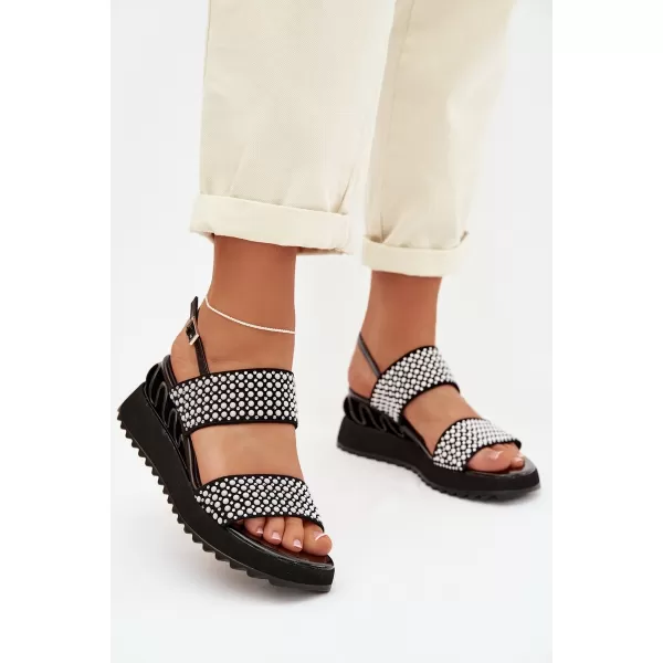  Sandale de dama D&A CR61-3067 NEGRU 
