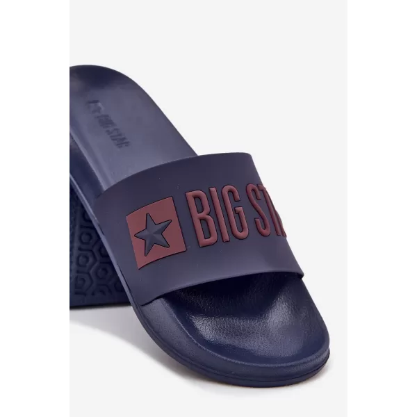  Papuci barbati BIG STAR SS174361 ALBASTRU Pantofi Big Star 