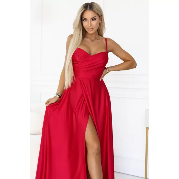  Rochie NUMOCO 646-3 ROŞU 