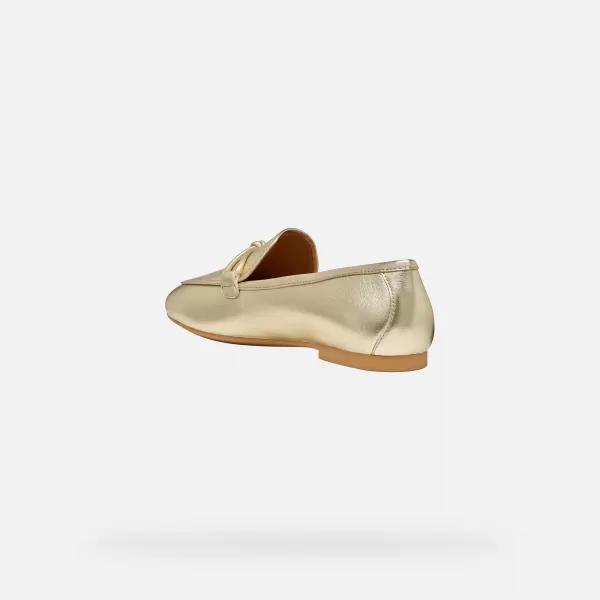  Mocasini de dama GEOX NEW PALMARIA G012922 DE AUR 