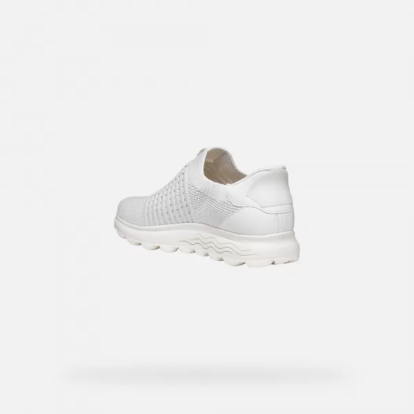  Adidași de damă GEOX SPHERICA PLUS G012962 ALB 