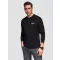 Tricou pentru bărbați OMBRE OM-LSPT-0136 NEGRU