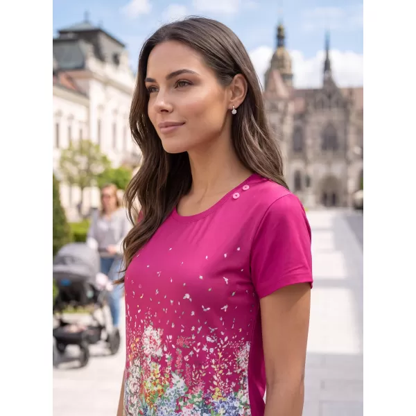  Tricou pentru femei ALTISPORT HELINA ROŞU 