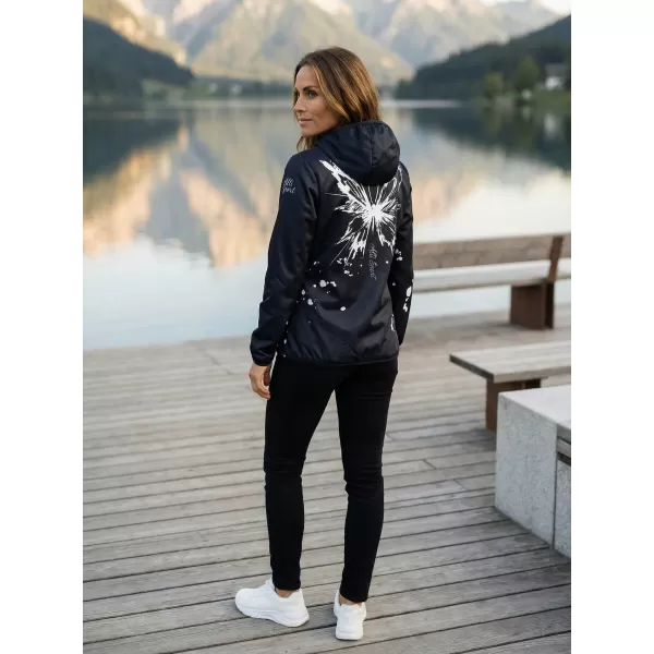 Jachetă softshell premium pentru femei ALTISPORT VOJ/ALW077JACK01 NEGRU 