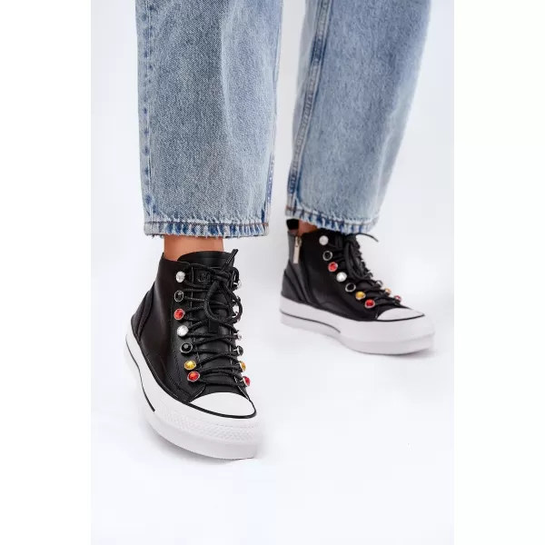  Pantofi de dama GOE RR2N4101 NEGRU 