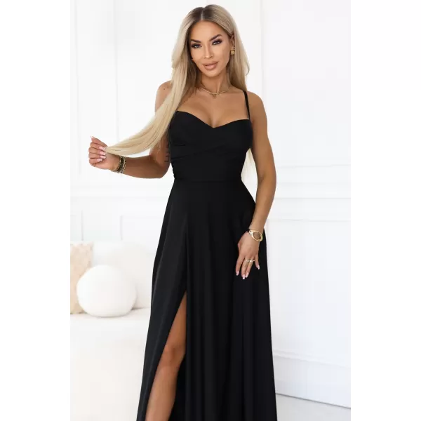  Rochie NUMOCO 646-4 NEGRU 