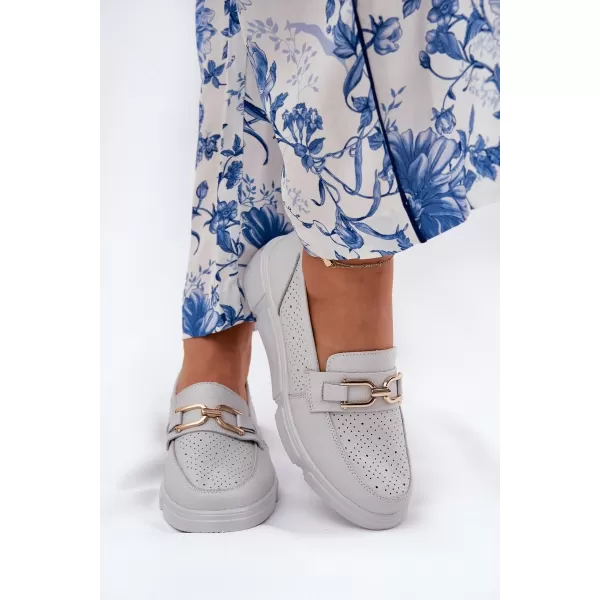  Mocasini de dama VINCEZA 88007 ALB 