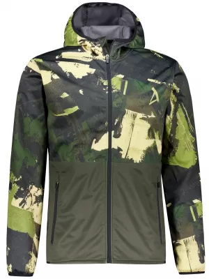 Jachetă softshell premium pentru bărbați ALTISPORT VOJ/ALM125JACK01 MASCA/GRN