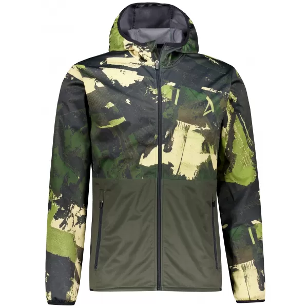  Jachetă softshell premium pentru bărbați ALTISPORT VOJ/ALM125JACK01 MASCA/GRN 