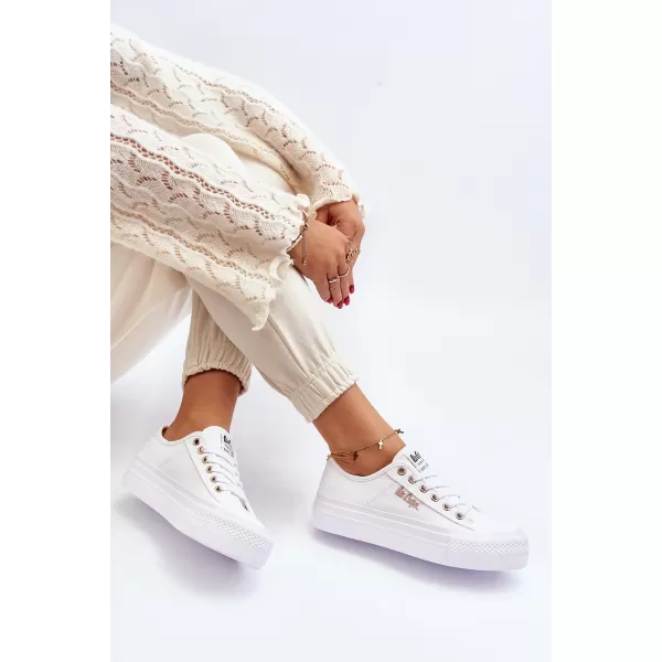  Adidași de damă LEE COOPER LCW-24-31-2725 ALB 