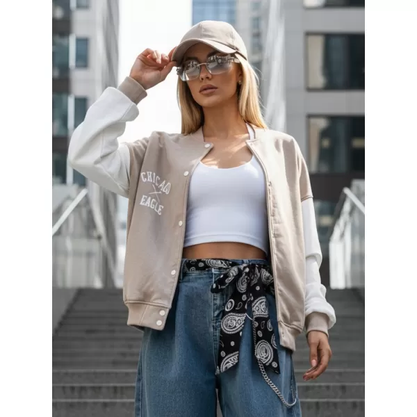  Geaca de dama DSTREET BY1209 BEJ 
