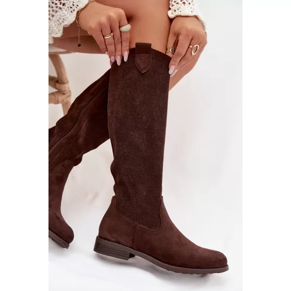  Cizme de dama S.BARSKI HY61-8022 MARO 