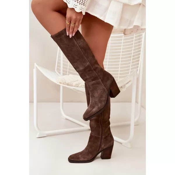  Cizme de dama BOTO LISSARA 38607 KAKI 