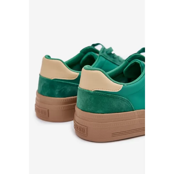  Adidasi de dama BIG STAR TT274163 VERDE Pantofi Big Star 