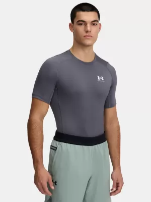Tricou pentru bărbați UNDER ARMOUR HG ARMOUR COMP SS 1361518-025 GRI