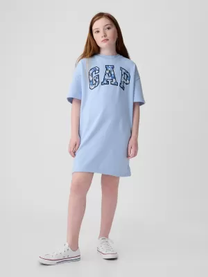 Haine pentru copii GAP LOGO DRESS 410062-00 ALBASTRU BICOSTAL