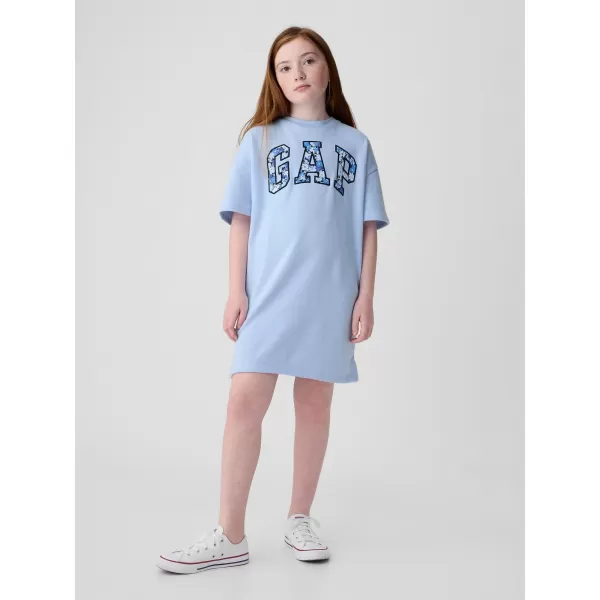  Haine pentru copii GAP LOGO DRESS 410062-00 ALBASTRU BICOSTAL 