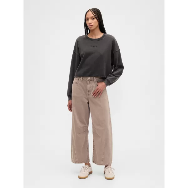  Hanorac de dama GAP LOGO SWEATSHIRT 799277-01 NOAPTE FĂRĂ LUNĂ 