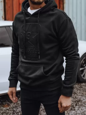 Hanorac pentru bărbați DSTREET BX5933 NEGRU