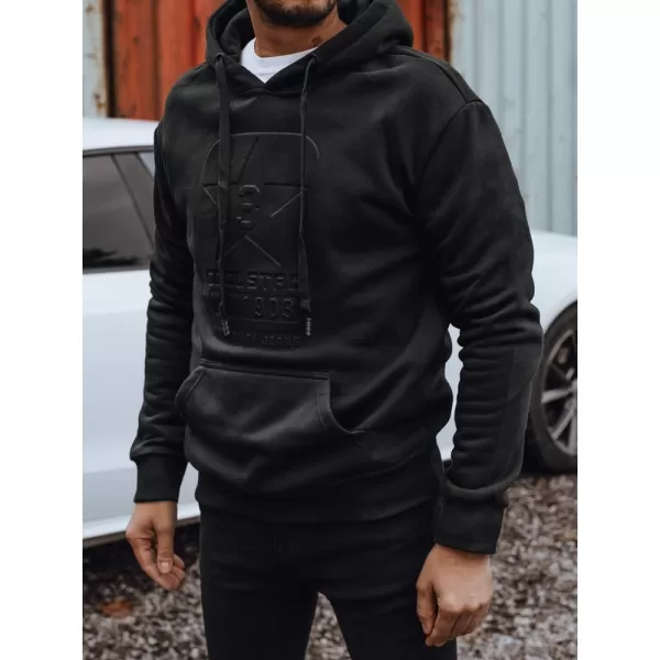  Hanorac pentru bărbați DSTREET BX5933 NEGRU 