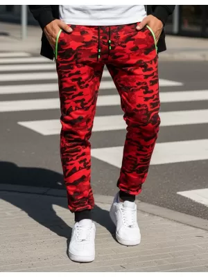 Pantaloni pentru bărbați DSTREET UX3510 ROŞU