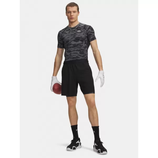  Pantaloni scurți pentru bărbați UNDER ARMOUR HG PRINTED LNG SHORT 6009658-001 NEGRU 