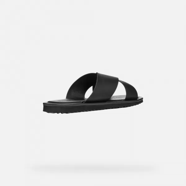  Sandale pentru bărbați GEOX ERICE G002620 NEGRU 