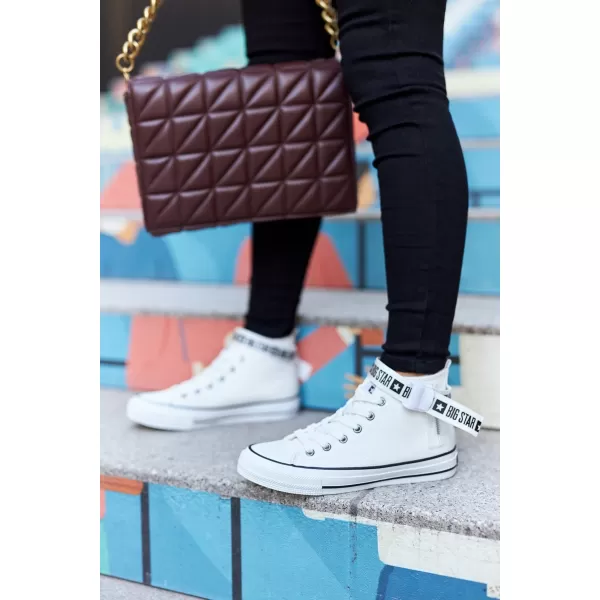  Adidași de damă BIG STAR GG274027 WHITE Pantofi Big Star 