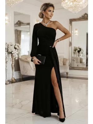 Rochie NUMOCO 658-1 NEGRU