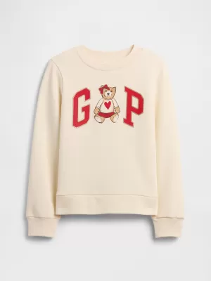 Hanorac pentru copii GAP CREW SWEATSHIRT 839149-04 URS
