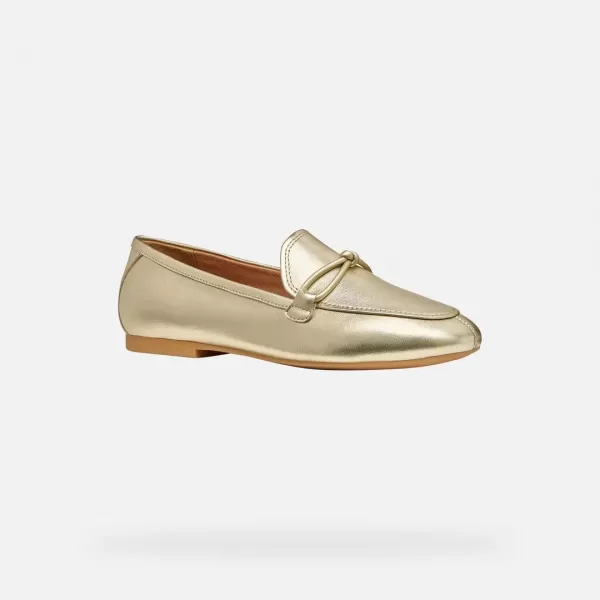  Mocasini de dama GEOX NEW PALMARIA G012922 DE AUR 