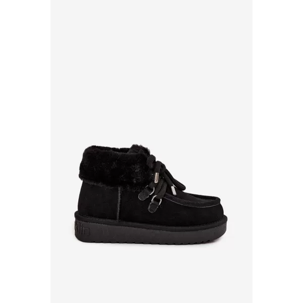  Oameni de zăpadă pentru femei D.FRANKLIN DFSH375006 NEGRU 