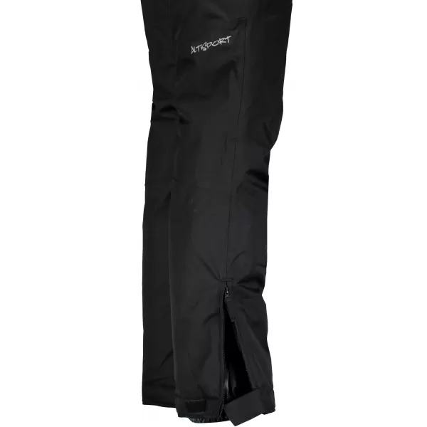  Pantaloni de schi pentru femei ALTISPORT KROTA NEGRU 