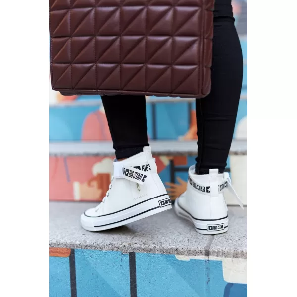  Adidași de damă BIG STAR GG274027 WHITE Pantofi Big Star 