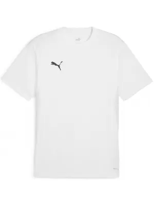 Tricou funcțional pentru bărbați PUMA TEAMGOAL JERSEY 658636-04 PUMA ALB/PUMA NEGRU/GRI