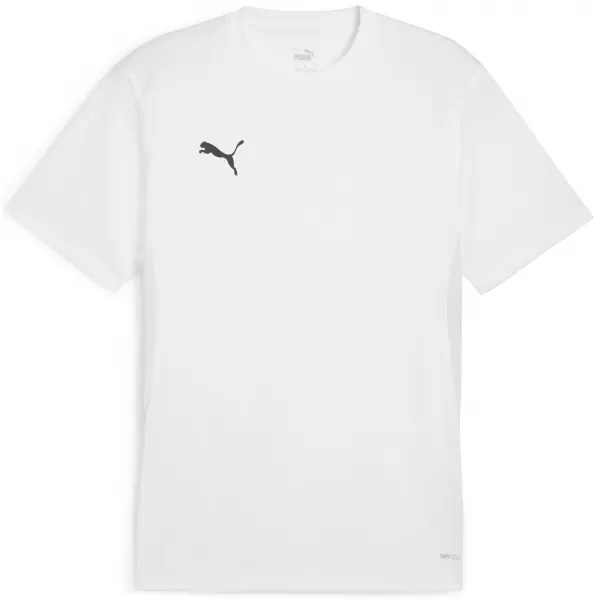  Tricou funcțional pentru bărbați PUMA TEAMGOAL JERSEY 658636-04 PUMA ALB/PUMA NEGRU/GRI 