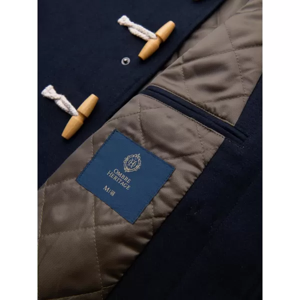  Palton pentru bărbați OMBRE OM-COWC-0131 ALBASTRU MARIN 
