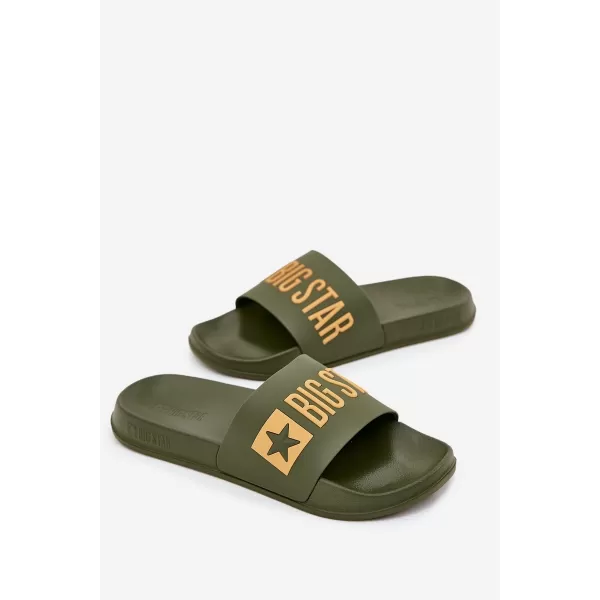  Papuci barbati BIG STAR SS174360 VERDE Pantofi Big Star 