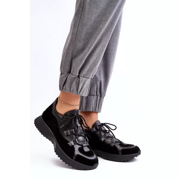  Pantofi de dama ZAZOO M01/2 28256 NEGRU 