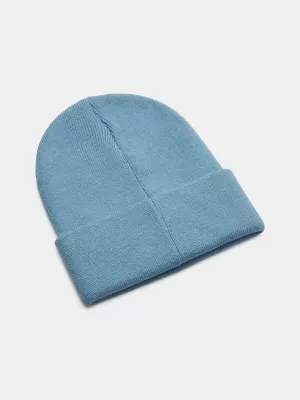 Şapcă bărbătească UNDER ARMOUR HALFTIME BEANIE 1373155-418 ALBASTRU
