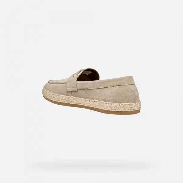  Mocasini pentru bărbați GEOX PANTELLERIA G014529 BEJ 