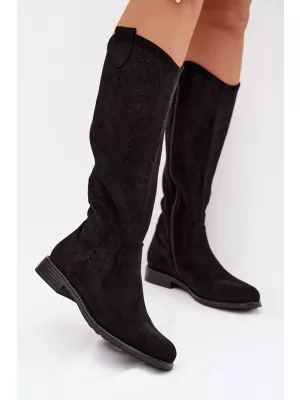 Cizme de dama S.BARSKI HY61-8022 NEGRU