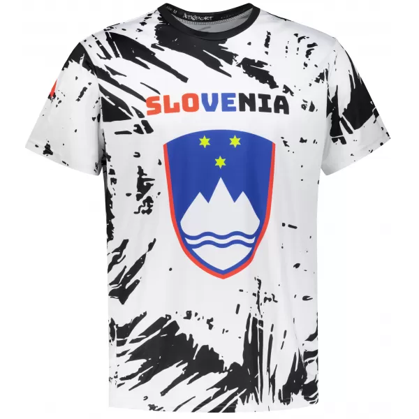  Tricou premium pentru bărbați ALTISPORT VOJ/ALM036SI/TR01 ABSTRACTIZARE 
