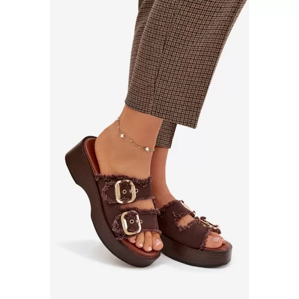  Papuci de damă BOTO RENELISSE 41325 MARO 