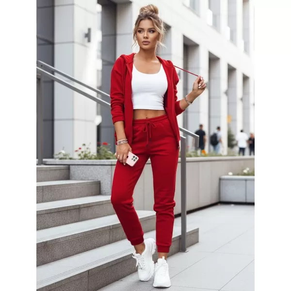  Set pentru femei DSTREET AY0742 ROŞU 