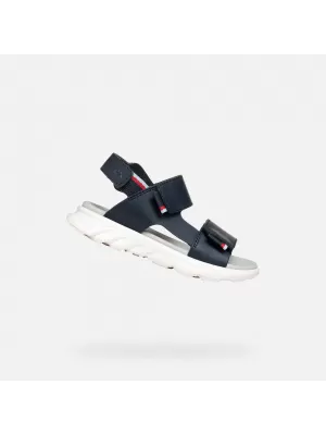 Sandale pentru baieti GEOX SANDAL AIRADYUM J55F1B0009BC0735 ALBASTRU ÎNCHIS