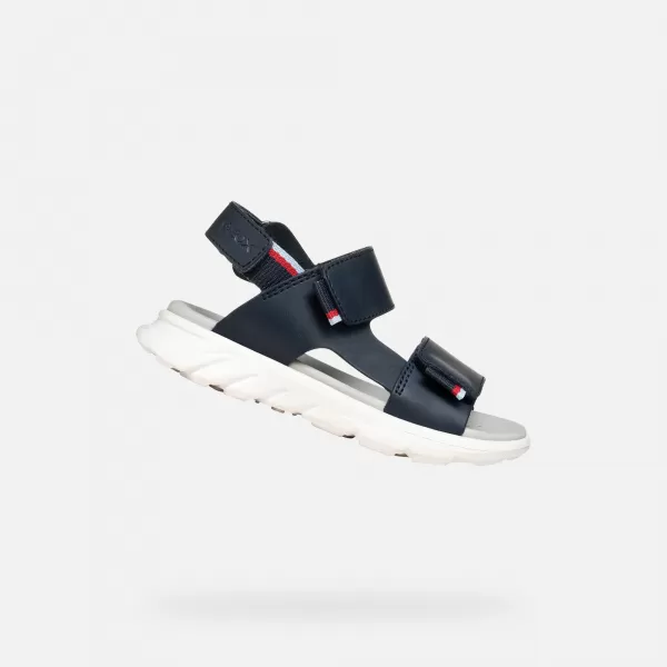 Sandale pentru baieti GEOX SANDAL AIRADYUM J55F1B0009BC0735 ALBASTRU ÎNCHIS 
