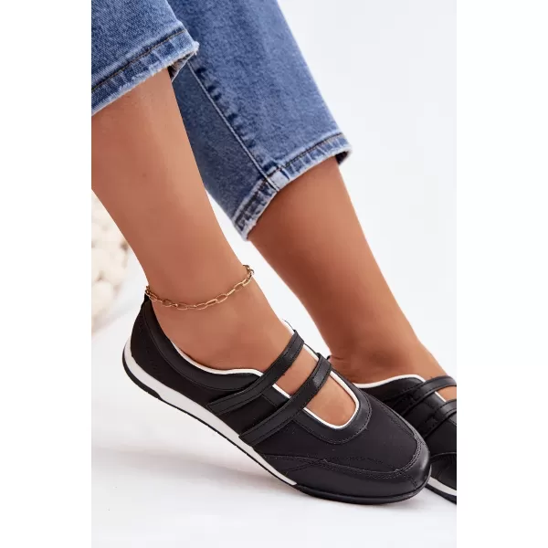  Balerini de dama BOTO FARVESSA 41587 NEGRU 