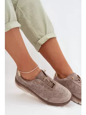 Adidași de damă SERGIO LEONE SP-002 MARO