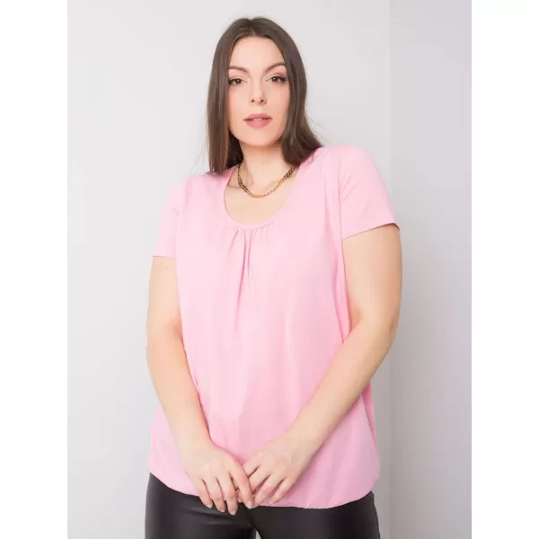  Tricou de damă BASIC FEEL GOOD RV-TS-6320.85P ROZ 